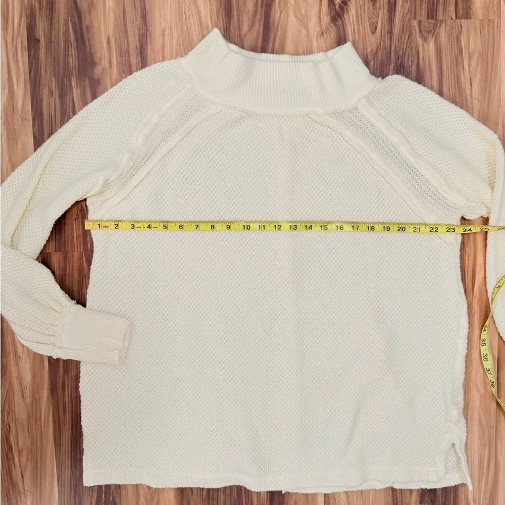 Free People She’s A keeper Cream Oversized Knit Sweater